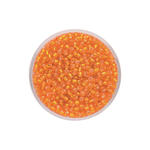 Create it Easy Rocailles 2,6 mm, 17g, Silbereinzug orange