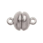 NEU Magnetverschluss, 1 St�ck, 12mm, silberfarben
