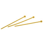 NEU Prismenstifte, 10 St�ck, 50 mm, goldfarben