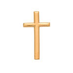 NEU Wachsdekor Kreuz, gold