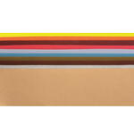 NEU Verzierwachs Set, 10 St�ck, Modefarben, 200 x 55 - 100 mm