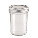 Deko- Glas mit 2-tlg. Deckel - Verschiedene Gr��en