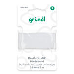 Super Elastic-Gummiband 1m x 28mm wei�