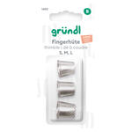 Fingerh�te aus Metall, 3 Stk, verschiedene Gr��en
