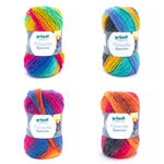 Filzwolle Spectra, 100g, 100m - Verschiedene Farbmixe