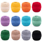 SALE H�kel-und Strickgarn 10, 100% Baumwolle, 50g, 280m - Verschiedene Farben