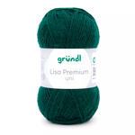 Strickgarn Lisa, 100% Polyacryl, Oeko-Tex Standard, 50g, 150m, Farbe 16, Tannengr�n
