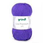Strickgarn Lisa, 100% Polyacryl, Oeko-Tex Standard, 50g, 150m, Farbe 21, Lila