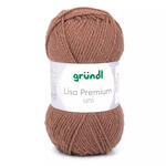 Strickgarn Lisa, 100% Polyacryl, Oeko-Tex Standard, 50g, 150m, Farbe 22, Braun