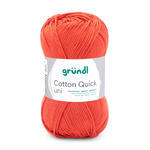 Cotton Quick uni, 100% Baumwolle, Oeko-Tex-Standard, 50g, 125m, Farbe 119, Orange