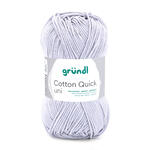Cotton Quick uni, 100% Baumwolle, Oeko-Tex-Standard, 50g, 125m, Farbe 129, Hellgrau