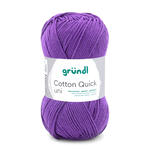 Cotton Quick uni, 100% Baumwolle, Oeko-Tex-Standard, 50g, 125m, Farbe 130, Violett