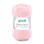 Cotton Quick uni, 100% Baumwolle, Oeko-Tex-Standard, 50g, 125m, Farbe 133, Hellrosa