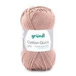 Cotton Quick uni, 100% Baumwolle, Oeko-Tex-Standard, 50g, 125m, Farbe 139, Beige