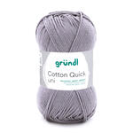 Cotton Quick uni, 100% Baumwolle, Oeko-Tex-Standard, 50g, 125m, Farbe 70, Silbergrau