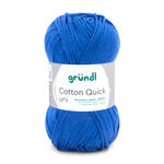Cotton Quick uni, 100% Baumwolle, Oeko-Tex-Standard, 50g, 125m, Farbe 89, Royalblau