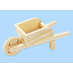 NEU Miniatur-Holz-Schubkarre, Gr��e ca. 12 x 5 x 5,5 cm
