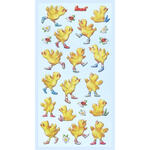 NEU SOFTY 3-D Sticker / Aufkleber, Lustige K�ken, 1 Bogen