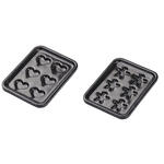 NEU Miniatur-Backform-Set, Gr��e ca. 4 cm, Set mit 2 St�ck