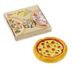 Miniatur Pizza im Karton f�r Wichtel / Geldgeschenke, ca. 3,3 cm