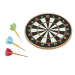 Miniatur Dartscheibe f�r Wichtel / Geldgeschenke, 4-teilig, ca. 5 cm