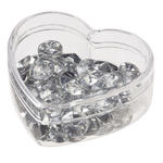 NEU Streu-Deko Diamantoptik, Gr��e 12 mm, Box mit 65 St�ck