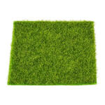 Hobbyfun Deko Gras-Matte, gr�n, ca. 14x14cm