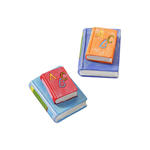 CREApop Streuteile 'Schulb�cher' orange/blau ca.4cm