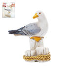 Hobbyfun Miniatur M�we auf Pfahl, ca. 6cm