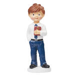 NEU Figur Kommunion / Konfirmation-Junge modern, Gr��e ca. 9 cm