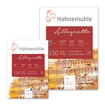 SALE Aquarellblock Allegretto, fein rau, 150g/m�, 10 Blatt - Verschiedene Formate