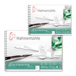 SALE Aquarellblock Harmony, satiniert, 300g/m�, Spiralbindung, 12 Blatt - Verschiedene Formate