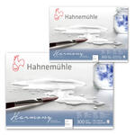 SALE Aquarellblock Harmony, rau, 300g/m�, 4-seitig geleimt, 12 Blatt - Verschiedene Formate