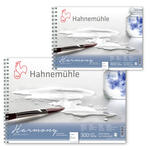 SALE Aquarellblock Harmony, rau, 300g/m�, Spiralbindung, 12 Blatt - Verschiedene Formate