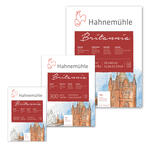 SALE Hahnem�hle Aquarellblock Britannia, rau, 300g/m�, 12 Blatt - Verschiedene Formate