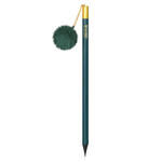 Bleistift mit Bommel, HB, denim