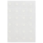NEU Super-Klebepunkte, transparent, doppelseitig klebend, wieder abl�sbar, Gr��e 1cm, 48 St�ck
