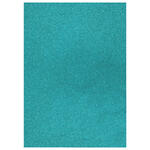 NEU Glitter-Karton, 200 g/qm, einseitig mit Glitzer, DIN A4, Hellblau