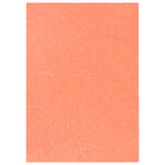 NEU Glitter-Karton, 200 g/qm, einseitig mit Glitzer, DIN A4, Apricot Irisierend
