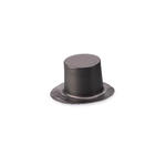 SALE Zylinder, schwarz matt, Beutel mit 5 Stk, 2,5 cm