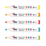 Kreul Porcelain Marker medium / Glasmalstift/ Porzellanmalstift, 2-4 mm - Verschiedene Farben