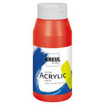Kreul Triton Acrylfarbe, 750 ml, Echtrot