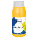 Kreul Triton Acrylfarbe, 750 ml, Kadmiumgelb