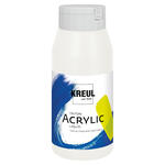 NEU Kreul Triton Acrylfarbe, 750 ml, Titanwei�
