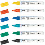Kreul Glas & Porzellan Pen Clear - Transparent - Verschiedene Farbt�ne und St�rken