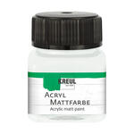 Kreul Acryl-Mattfarbe / Bastelfarbe, 20ml, Pastellwei�