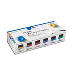 Hobby-Line Creativ-Set 'Metallicfarbe', 6 Farben