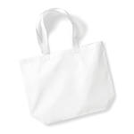 Baumwolltasche Maxi, 35x39x13,5 cm, Wei�