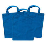 Sparpack Baumwolltasche Dunkelblau, 12 St�ck