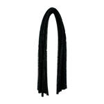 Chenilledraht / Pfeifenputzer / Biegepl�sch, 8mm x 50cm, 10 Stk., Schwarz